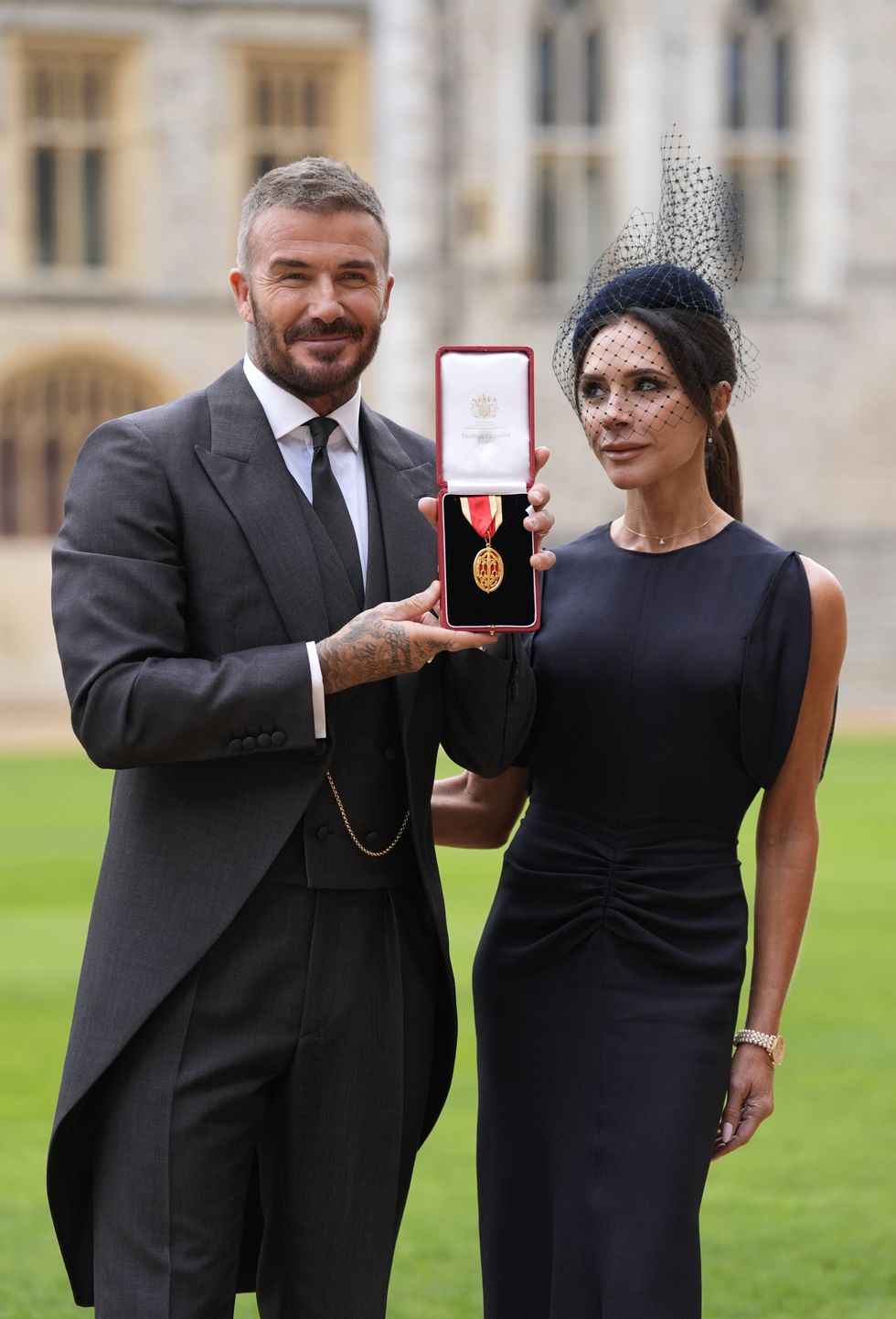 Lady Victoria Beckham and Sir David Beckham