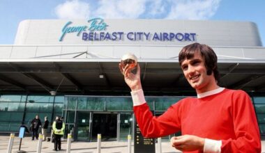 George Best’s name should remain on Belfast City Airport despite domestic violence claims says former wife