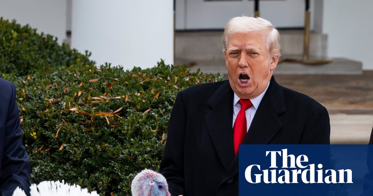 Gobble-degook: Trump talks turkey and trashes another presidential tradition | Donald Trump