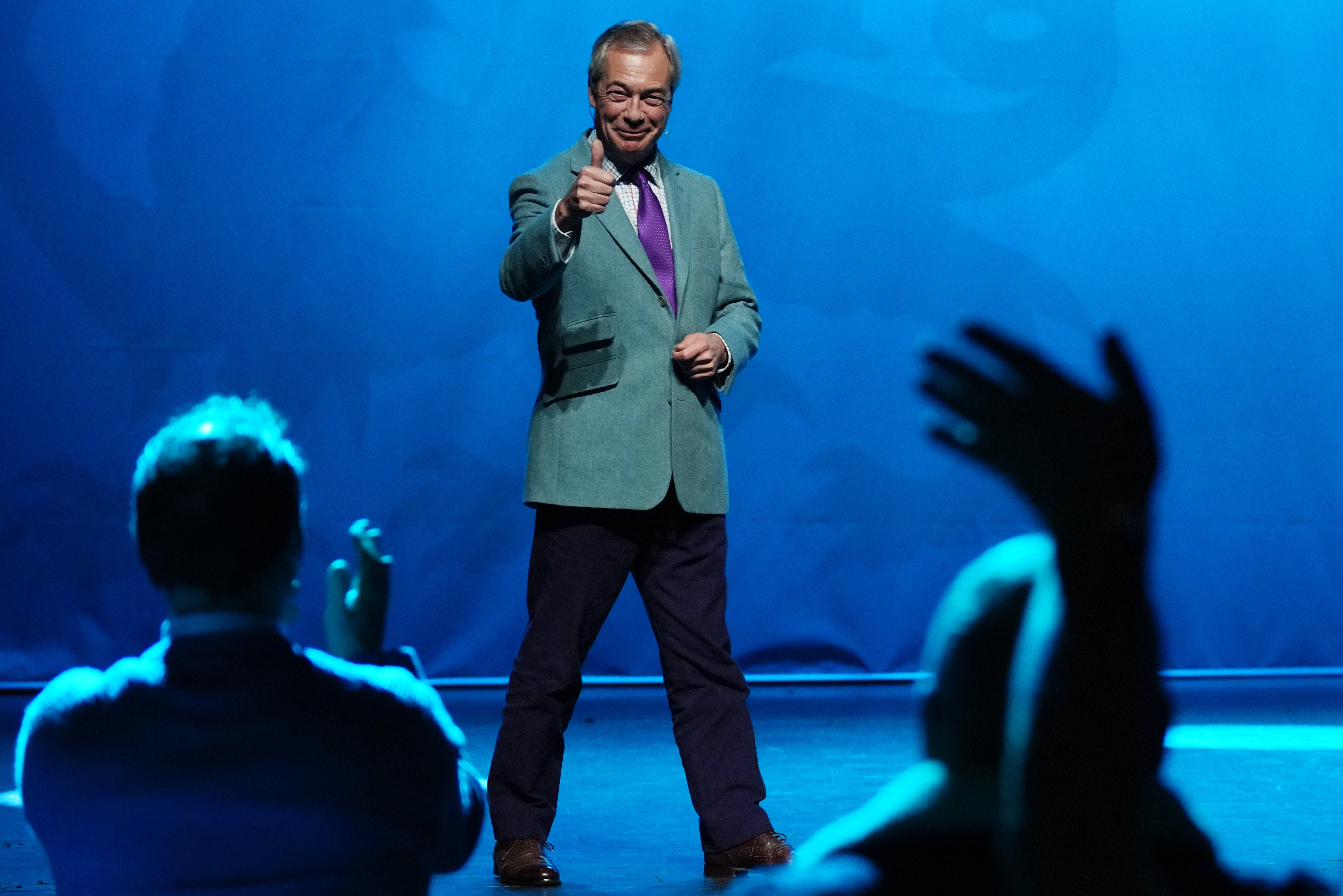 Nigel Farage’s popularity is soaring