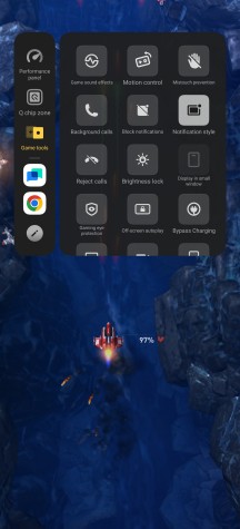 Ultra Game mode overlay - Iqoo 15 review