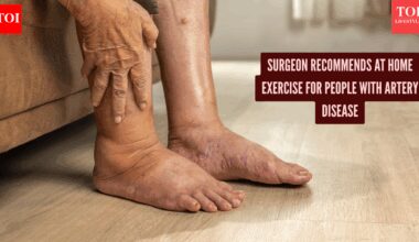 Vascular surgeon with 18 years of experience, shares one simple exercise for people with Peripheral Artery Disease