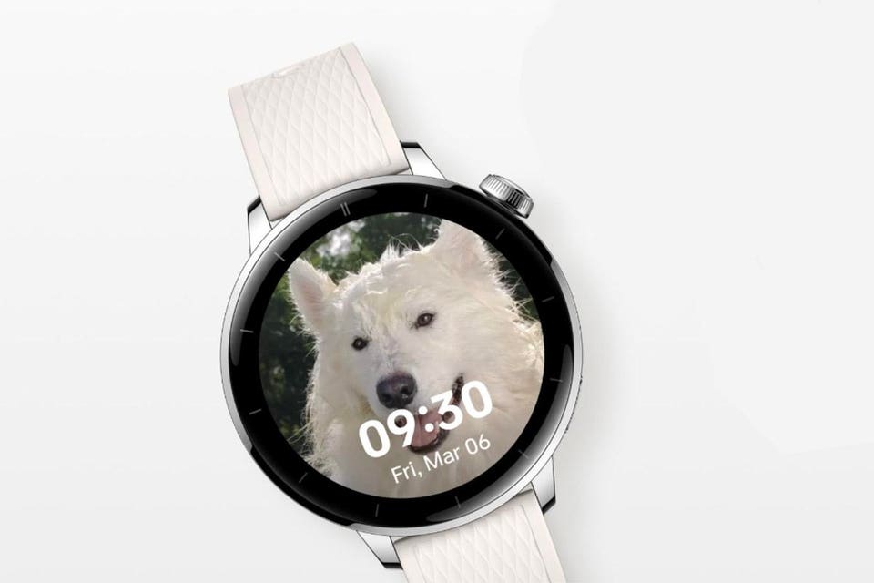 A render of the OnePlus Watch 43mm.