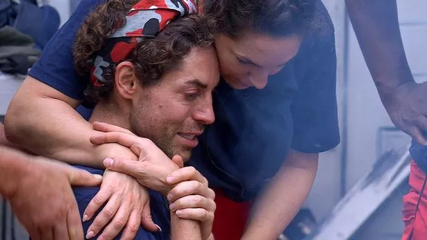Tom Read Wilson said 'sorry' to his I'm A Celebrity campmates during Wednesday's episode