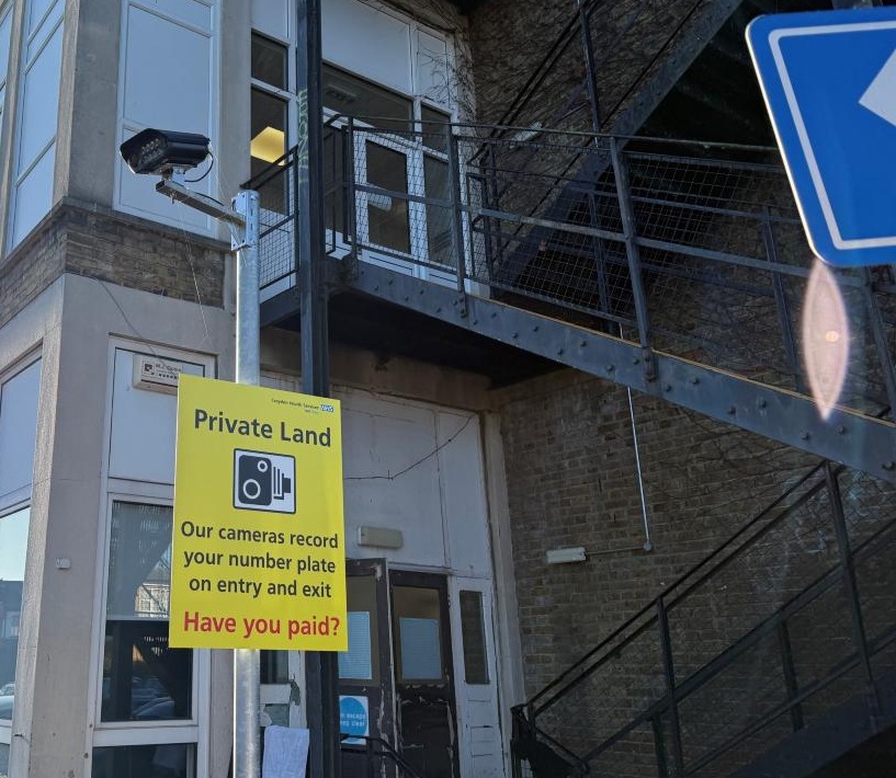 Big Brother is watching in Croydon’s NHS hospital car parks