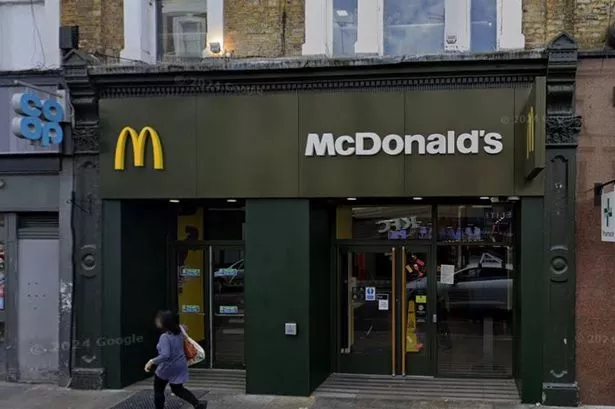 McDonald's on Earl's Court Road, London, UK