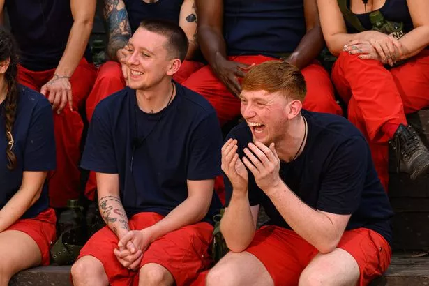 Angry Ginge in the jungle alongside Manchester rapper Aitch