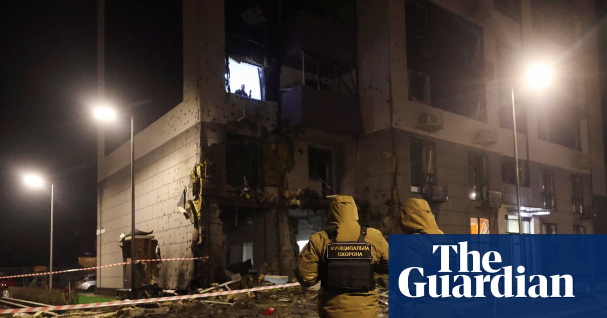 Ukraine war briefing: two killed and dozens wounded as Russia launches another overnight attack on Kyiv | Ukraine