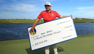 Keegan Bradley gets $2.1million Ryder Cup consolation after brutal Shane Lowry comment