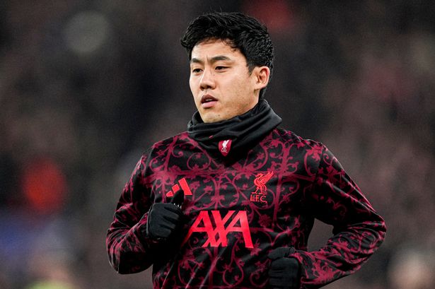 Wataru Endo could make a rare start for Liverpool
