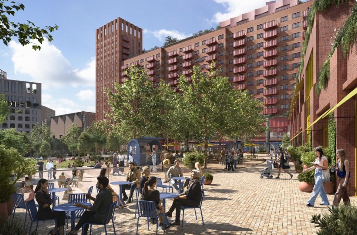 A visualisation of the Birmingham Smithfield regeneration scheme. Taken from Birmingham Council website.