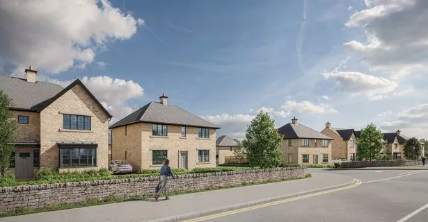 CGI of Bloor Homes 309-home housing development next to Hollingworth Lake in Littleborough