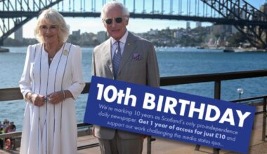 For £10, support a newspaper that won't bend the knee to royals