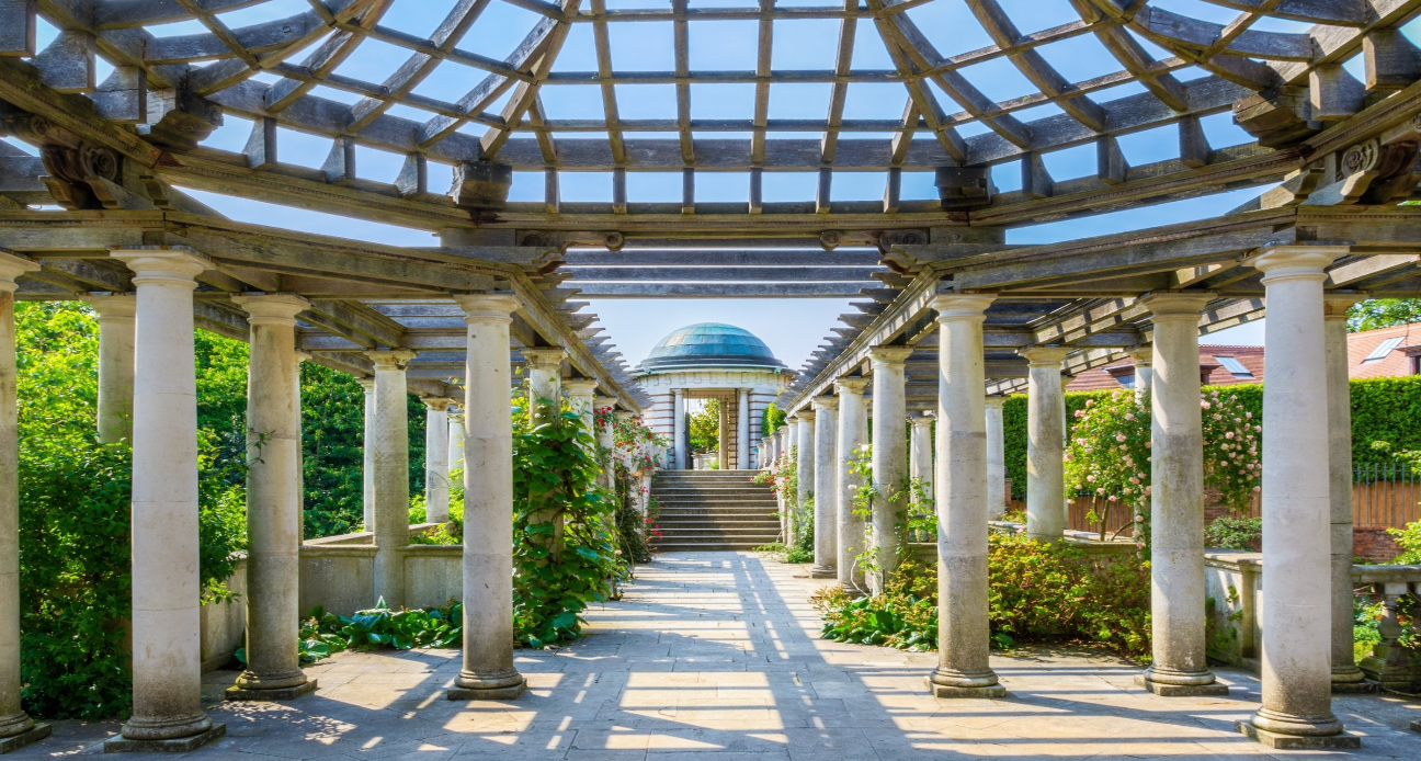 Hill Garden Pergola added to Heritage at Risk Register