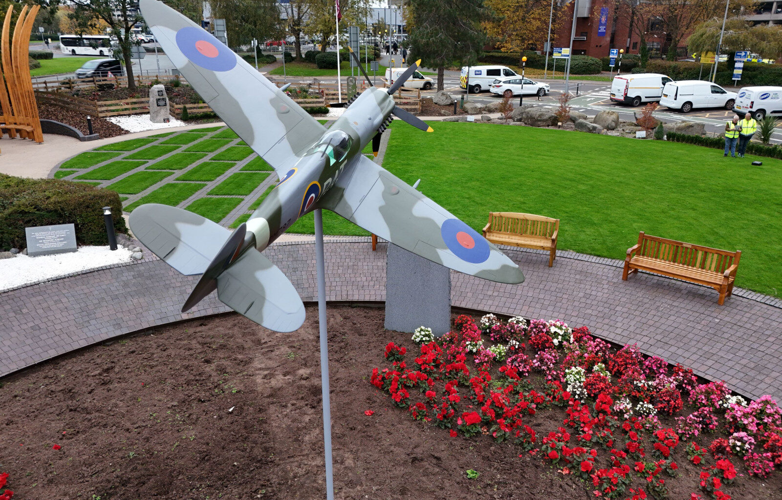 Manchester Airport unveils new memorial to its wartime heroes