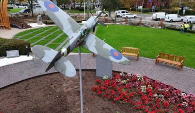 Manchester Airport unveils new memorial to its wartime heroes