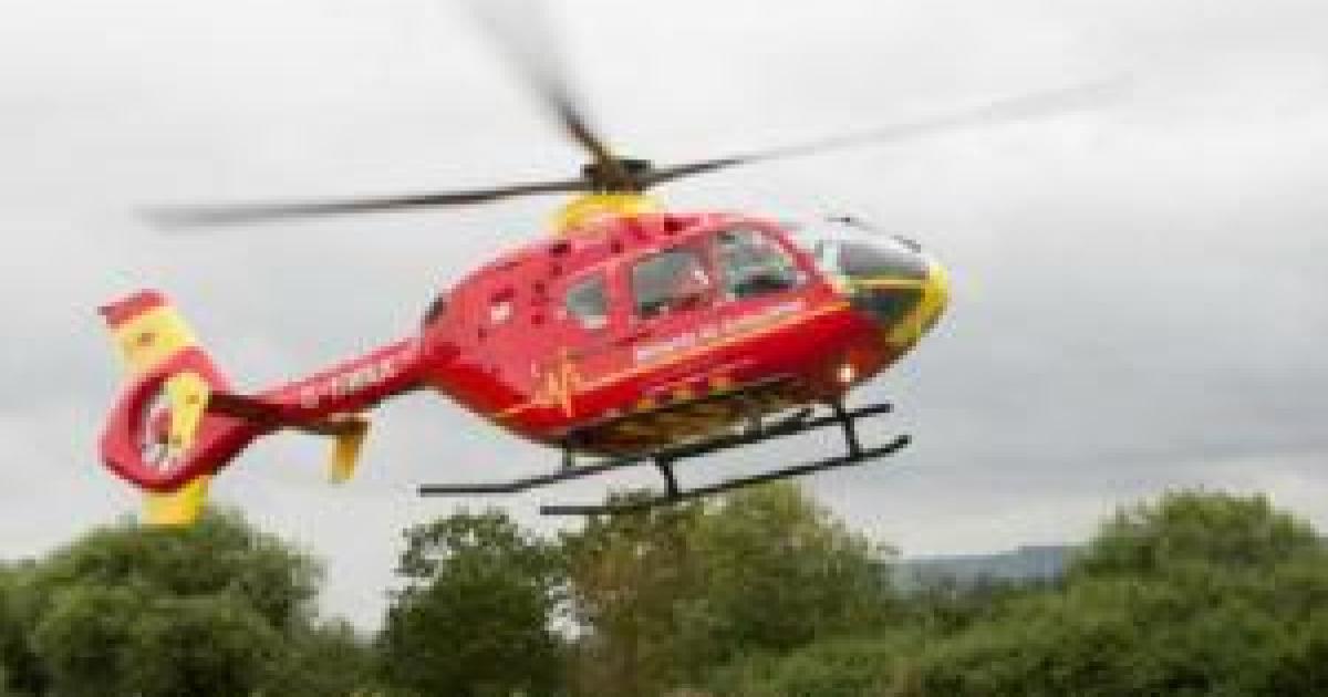 A49: Cyclist airlifted to Birmingham with serious injuries