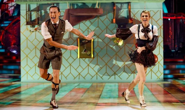 Strictly Come Dancing stars Karen Carney and Carlos Gu.