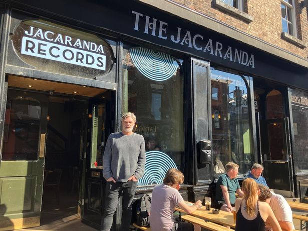Graham Stanley, 47, outside his Jacaranda club.