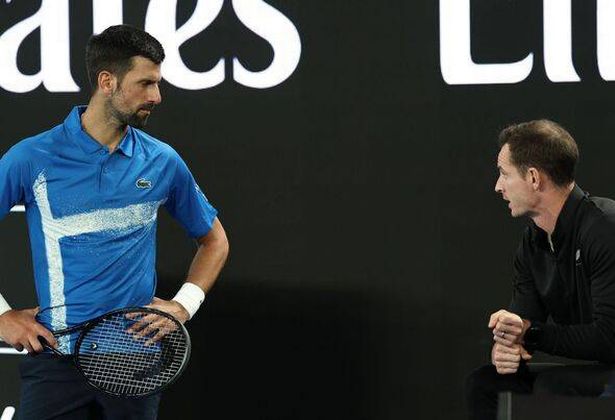 Andy Murray and Novak Djokovic talk