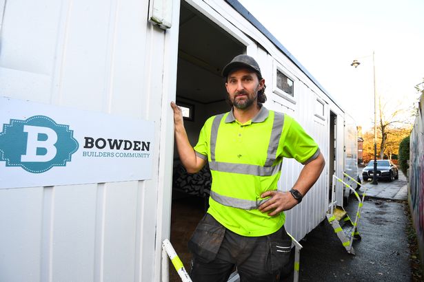 Andy Owens with the Sleeping Pods for the Homeless