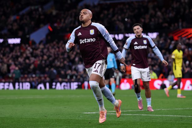 Aston Villa striker Donyell Malen