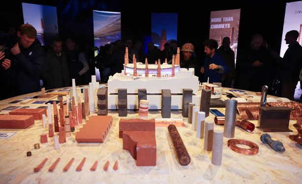 A general view during the unveiling of Birmingham's proposed new stadium