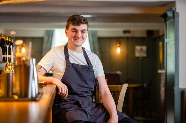 Luke Payne, chef-owner of The Pack Horse in Hayfield 