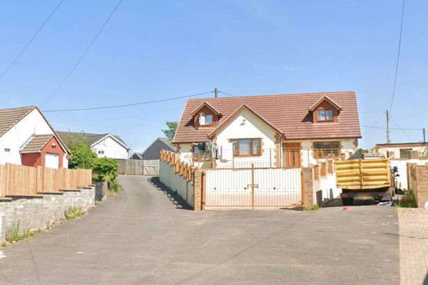 The caravan site will be accessed from this lane, from Church Road in Talywain. Picture: Google Street View.