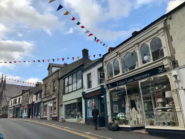 Clitheroe shop fronts