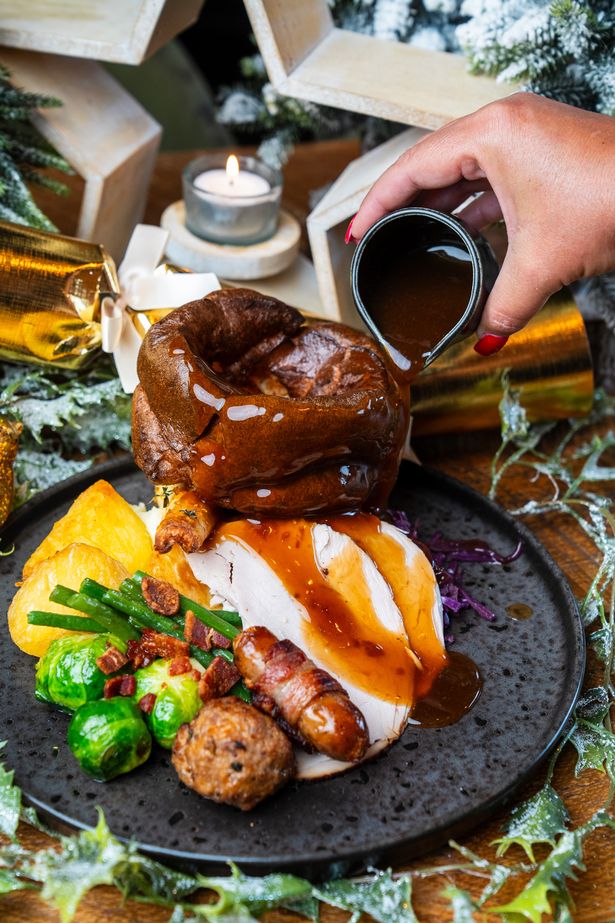 Its new festive menu has launched 