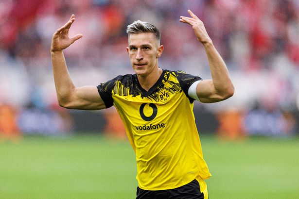 Nico Schlotterbeck during a Borussia Dortmund game