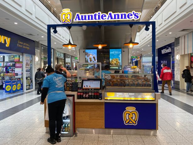 The Auntie Anne's kiosk in the Arndale Centre is to receive a new look