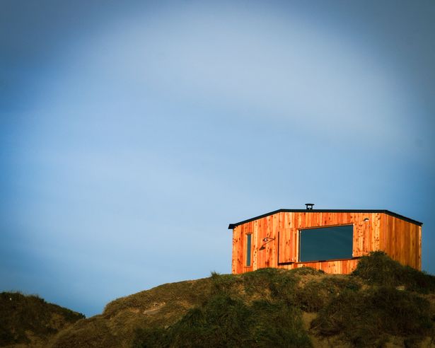The new Finnish-style sauna at Sandy Bay in Hi-Tide's Car Park, Porthcawl