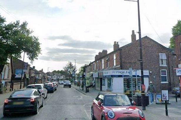 Stockport Road in Timperley