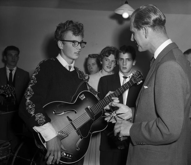 Prince Philip, Duke of Edinburgh at Eagle House Youth Club, Bristol. 29th October 1959.