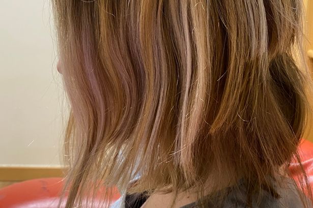 Sadie McKenzie's mum took pictures when she saw her hair after it was forcibly cut