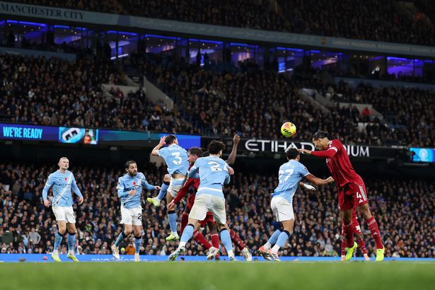 Virgil van Dijk's goal was disallowed.