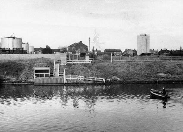 Manchester Ship Canal, Partington - Cadishead Ferry 1967