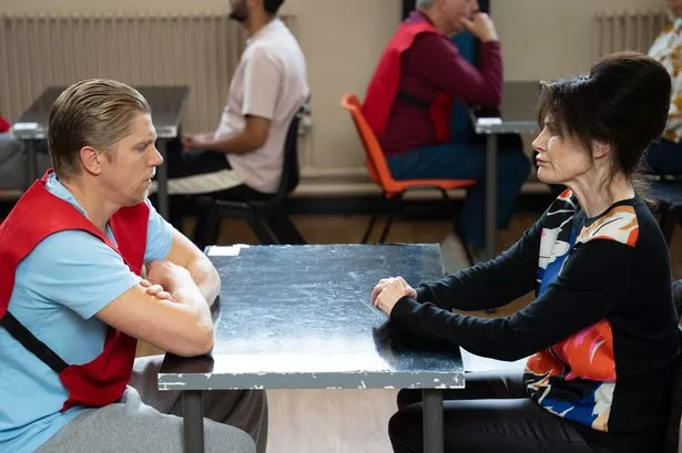 Robert Sugden and Faith Dingle in Emmerdale