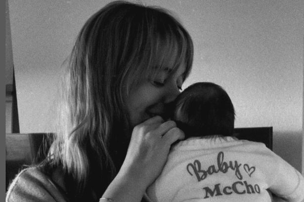 Atomic Kitten star Liz McClarnon with her baby son