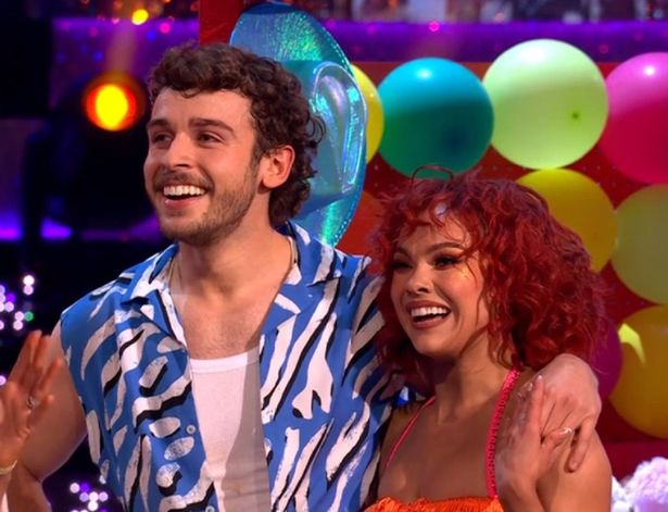 George Clarke and Alexis Warr on Strictly Come Dancing