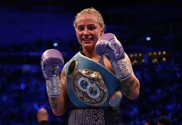 When the bell rings, Ebanie Bridges gets down to business and backs up the hype she generates pre-fight