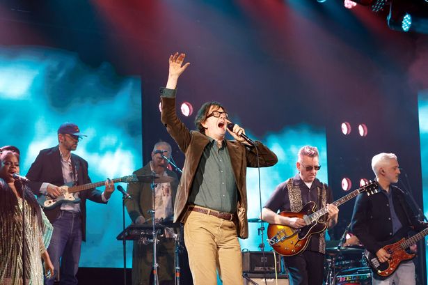 Jarvis Cocker and Pulp perform at the "Mercury Music Awards 2025