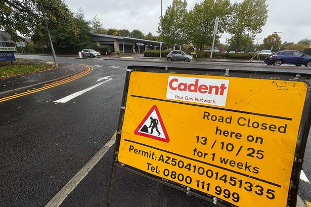 Cadent say the roads are open in all directions 