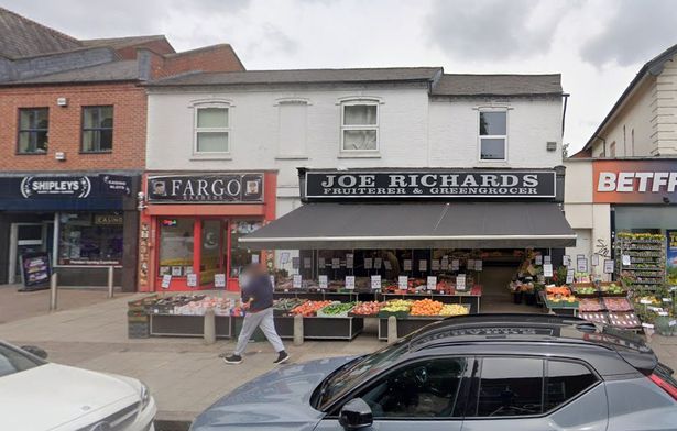 Joe Richards Fruit and Greengrocer store on Erdington High Street