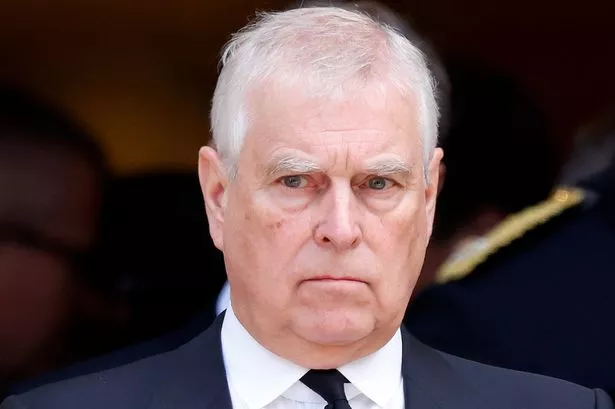 Andrew pictured in September