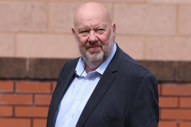 Joe Anderson leaving court on April 25