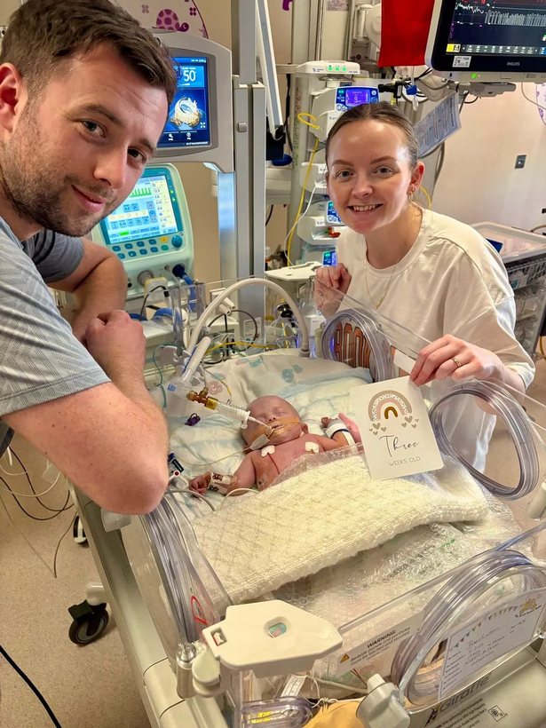 Hallie Lindsay was born on March 12 this year