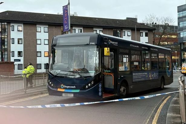 The man was hit by the Stagecoach bus
